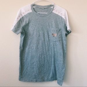 PINK Victoria’s Secret Sequin Tee Grey